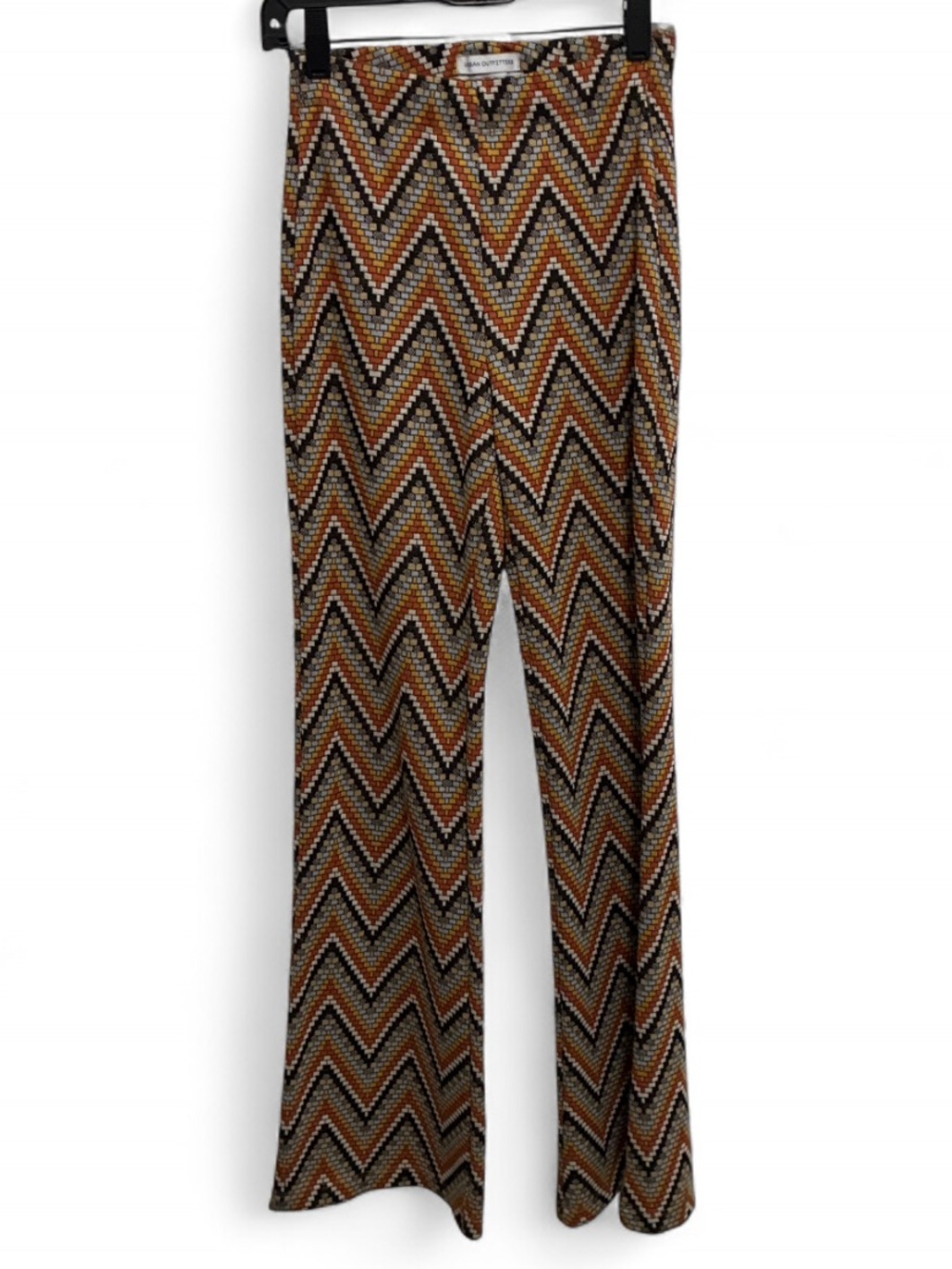 Urban Outfitters Retro Chevron Pull On Flare Leggings